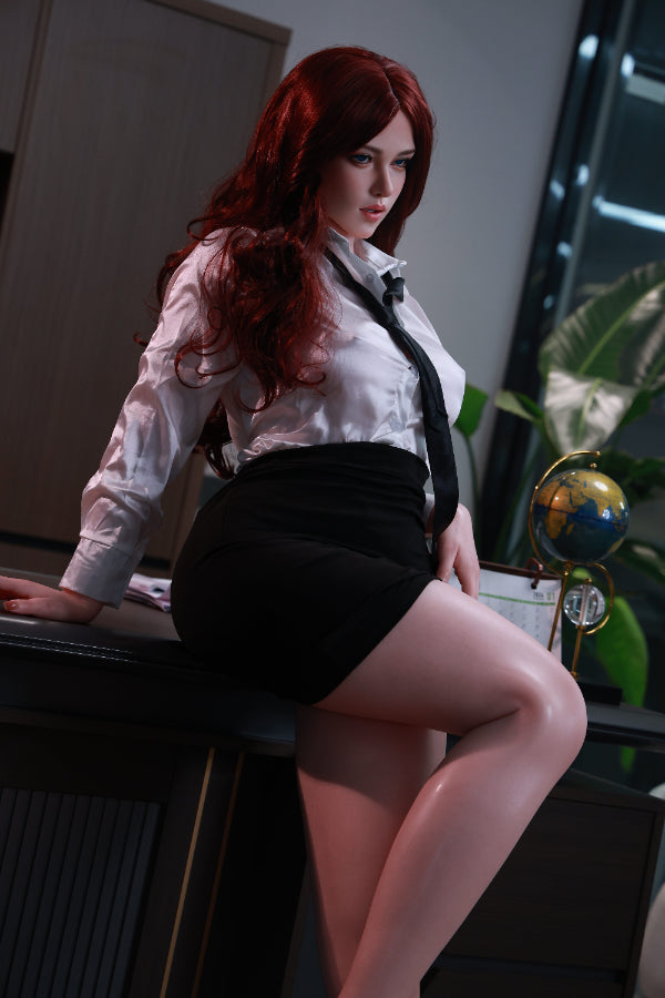 172cm/5ft8 D-cup Realistic Skin Texture Electronic Vibrating Vagina Silicone Sex Doll – Elina - 我的商店