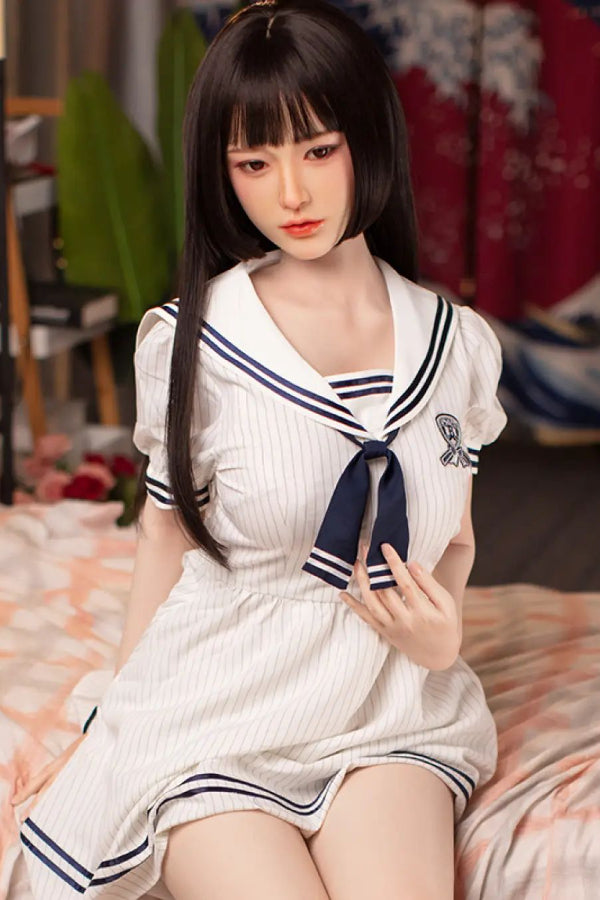 160cm/5ft3 D-cup Silicone Head Sex Doll - A2 Umi - BestDollForYou