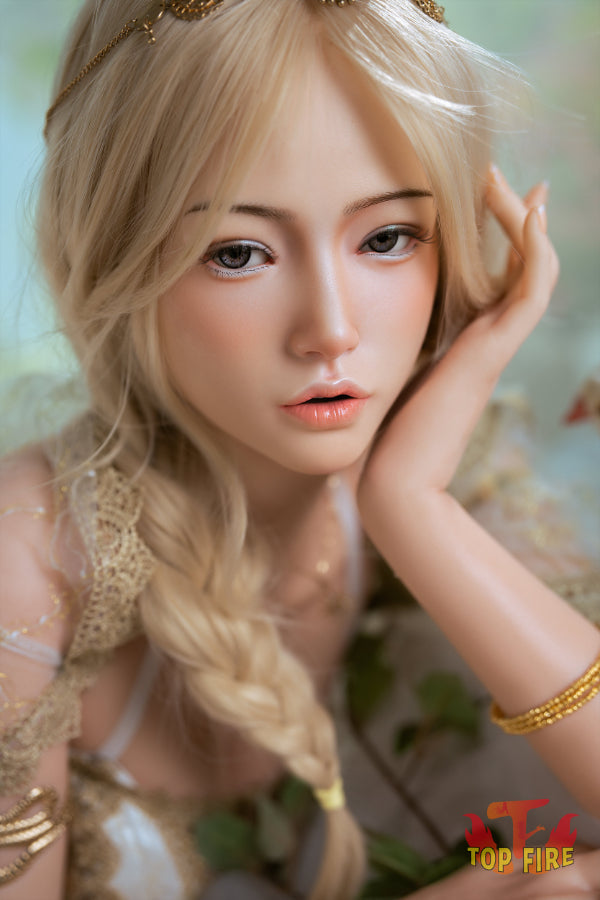 164cm/5ft5 B-cup Blonde Full Silicone Sex Doll - T57 Victoria - BestDollForYou