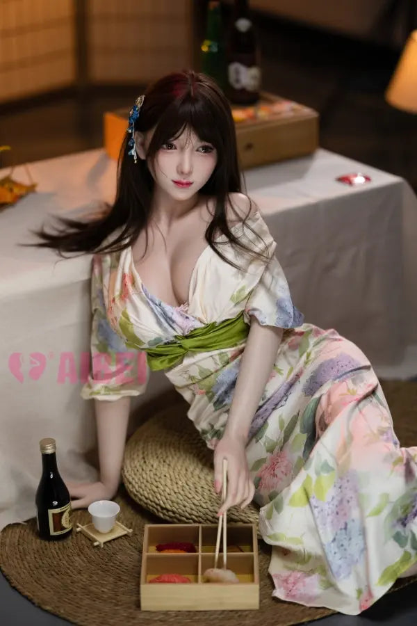 US In Stock - 167cm/5ft6 E-Cup Big Breast Silicone Sex Doll 
