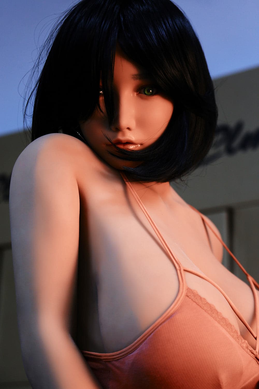 🔹CLM Classic🔹158cm/5ft2 H-Cup TPE Body with Silicone Head Suntan Skin Sex Doll - BestDollForYou