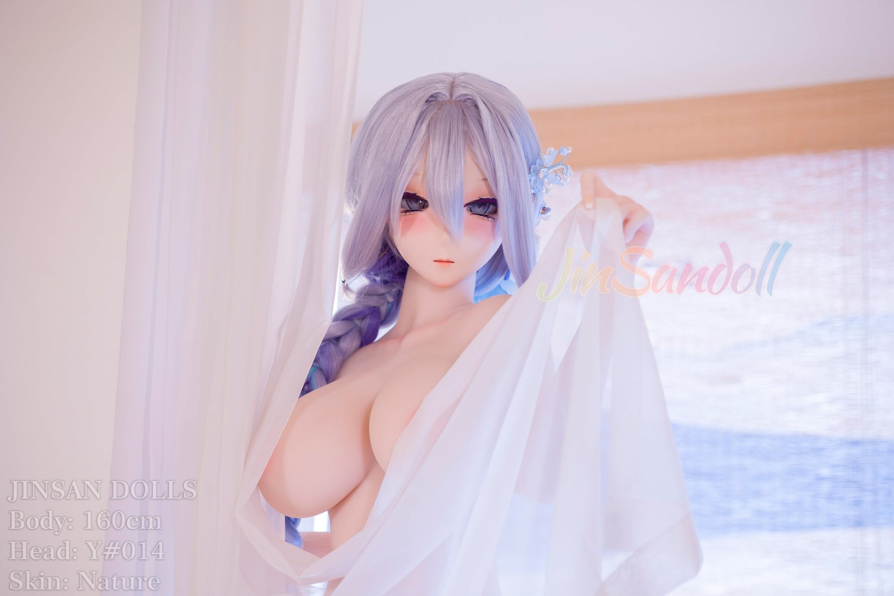 160cm/5ft3 I-Cup Anime TPE Sex Doll with 