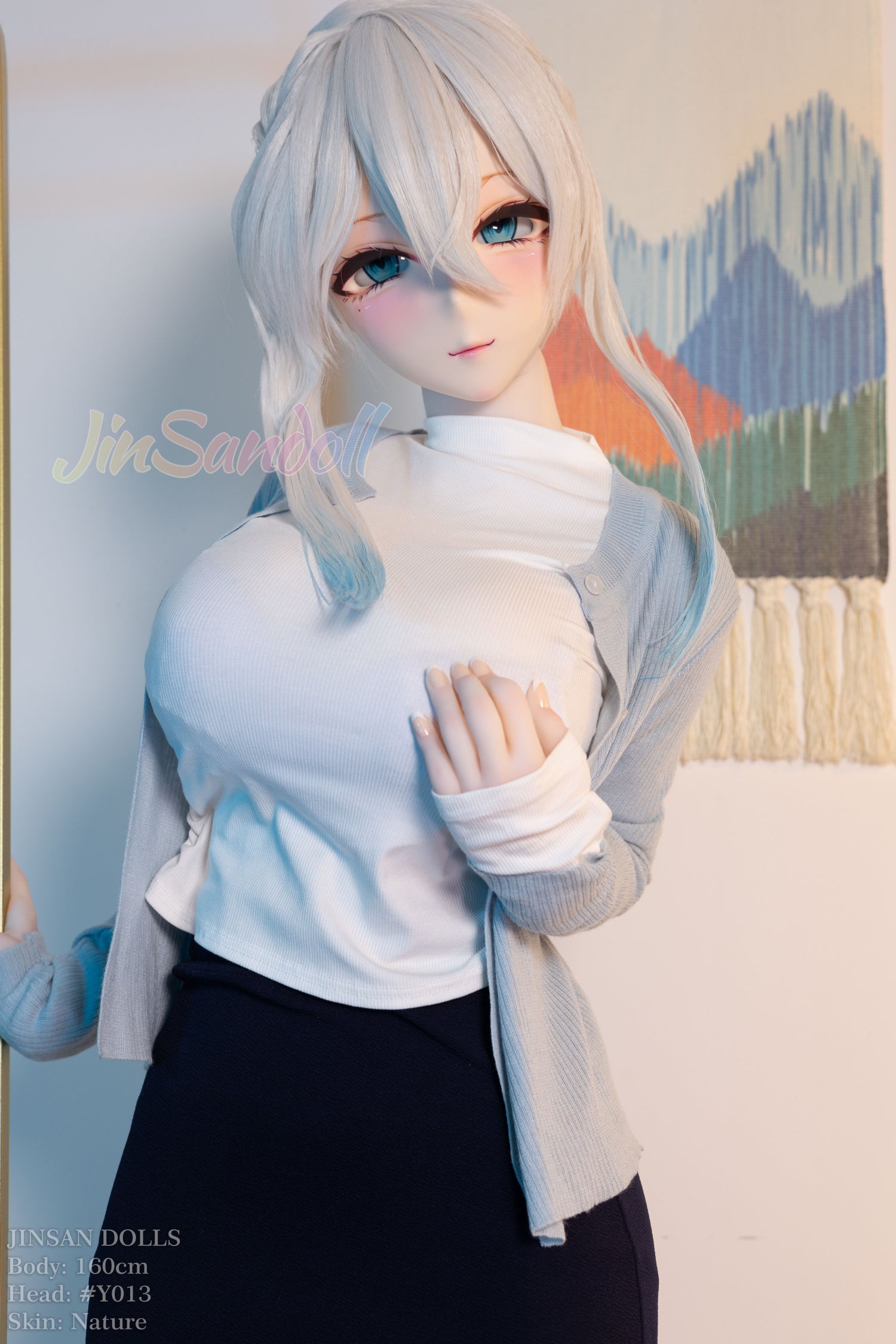 160cm/5ft3 I-Cup Anime TPE Sex Doll with 