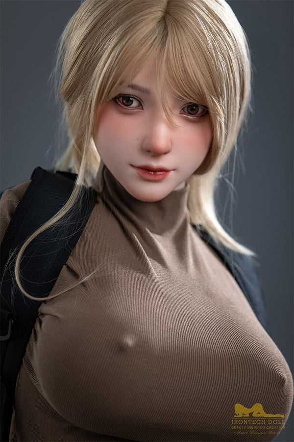165cm/5ft5 G-Cup Japanese Full Body Tall Silicone Sex Doll - S32 Kitty Natural - BestDollForYou