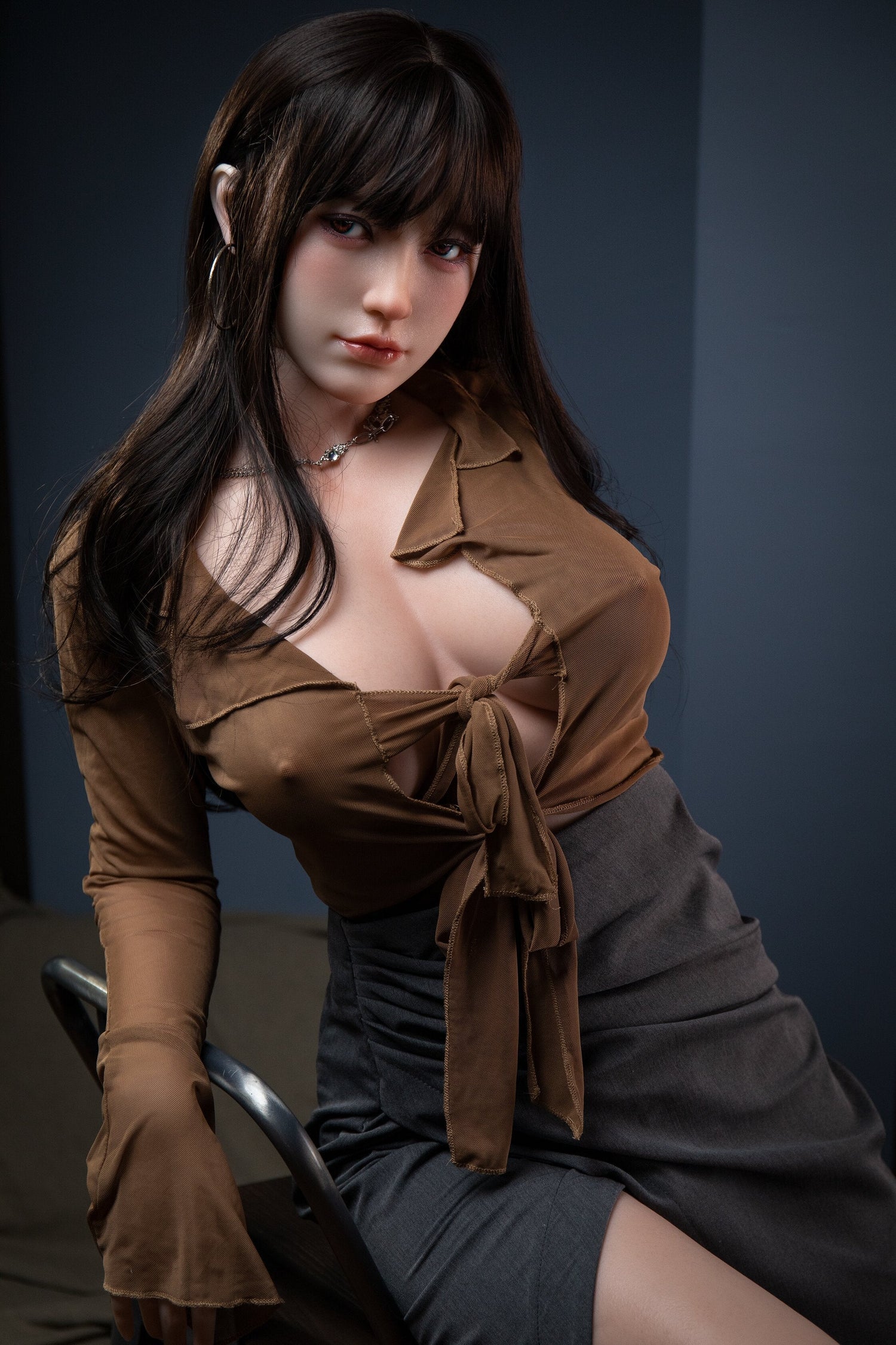US In Stock - 170cm/5ft7 D-cup Japanese Silicone Head Sex Doll A60 - Boa - 我的商店