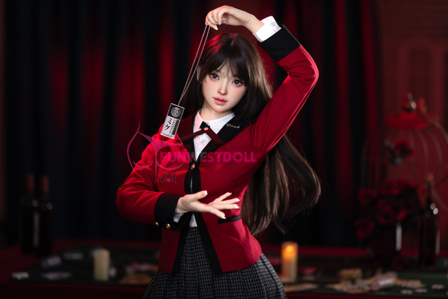 EU In Stock - 159cm/5ft3 A-cup Silicone Japanese Sex Doll - 