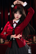 EU In Stock - 159cm/5ft3 A-cup Silicone Japanese Sex Doll - 