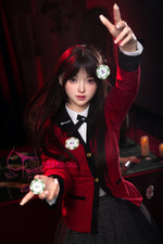 EU In Stock - 159cm/5ft3 A-cup Silicone Japanese Sex Doll - 
