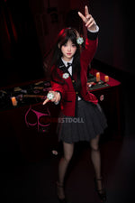 EU In Stock - 159cm/5ft3 A-cup Silicone Japanese Sex Doll - 