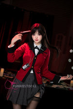 EU In Stock - 159cm/5ft3 A-cup Silicone Japanese Sex Doll - 