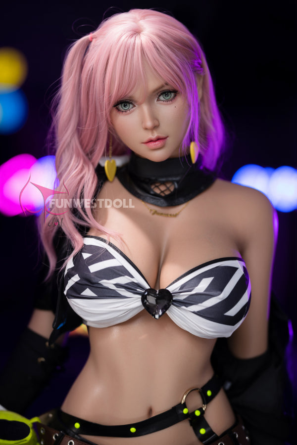EU In Stock - 157cm/5ft2 G-Cup Silicone Sex Doll 