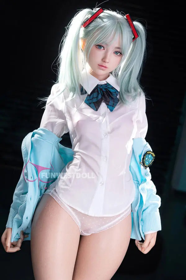 US In Stock - 159cm/5ft3 A-cup Silicone Japanese Sex Doll 