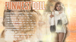 US In Stock - 159cm/5ft3 A-cup Real Skin Texture Silicone Sex Doll 