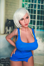 155cm/5ft1 L-cup American Fuckable Tits TPE Sex Doll with 