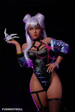 US In Stock - 155cm/5ft1 F-Cup League of Legends Agony’s Embrace Evelynn TPE Sex Doll FWD031 