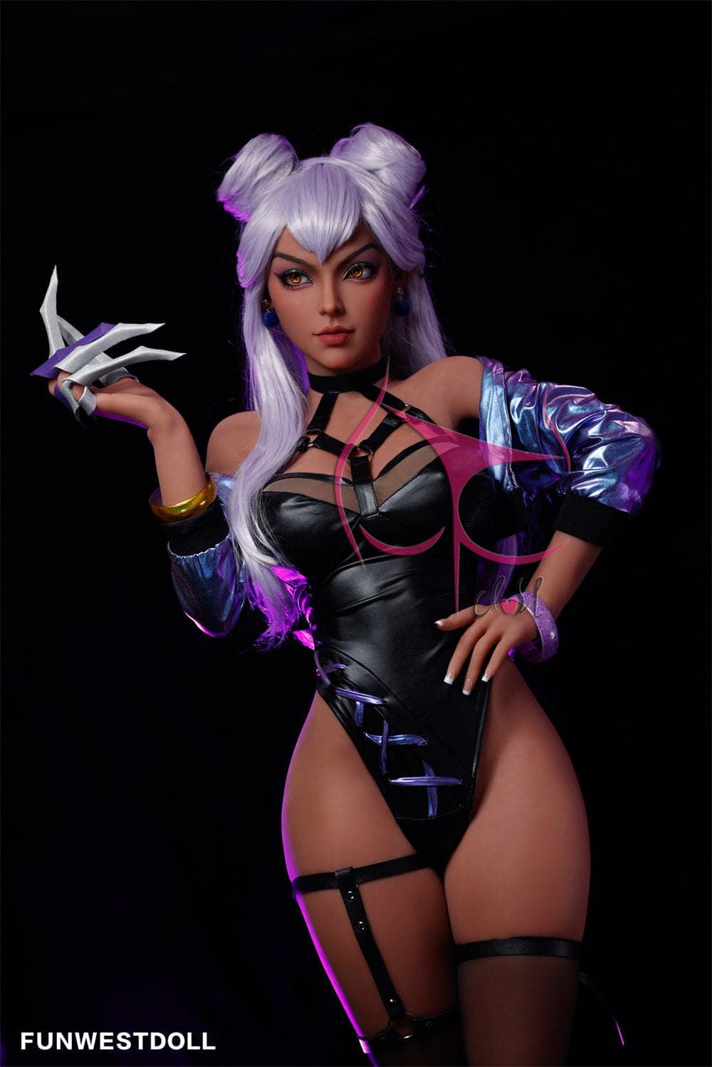 US In Stock - 155cm/5ft1 F-Cup League of Legends Agony’s Embrace Evelynn TPE Sex Doll FWD031 