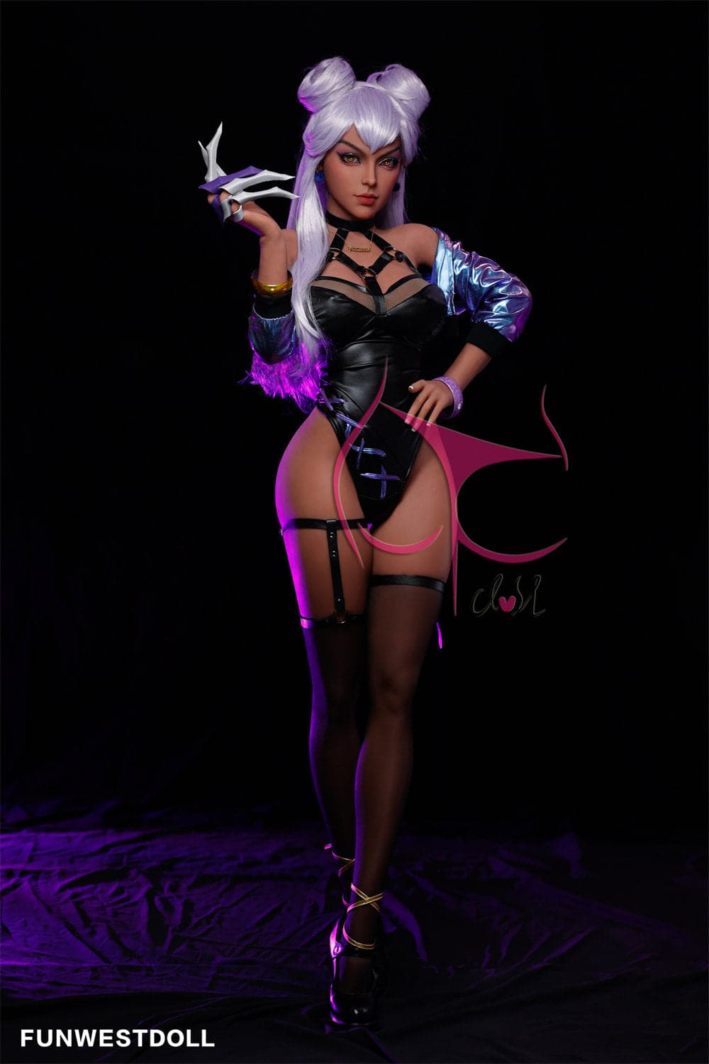 US In Stock - 155cm/5ft1 F-Cup League of Legends Agony’s Embrace Evelynn TPE Sex Doll FWD031 