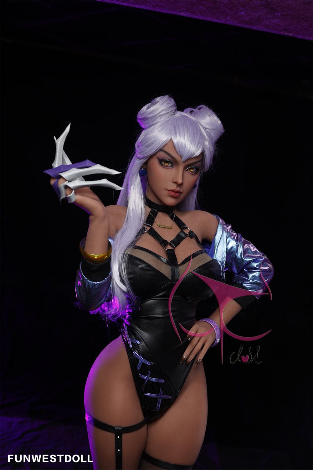 US In Stock - 155cm/5ft1 F-Cup League of Legends Agony’s Embrace Evelynn TPE Sex Doll FWD031 