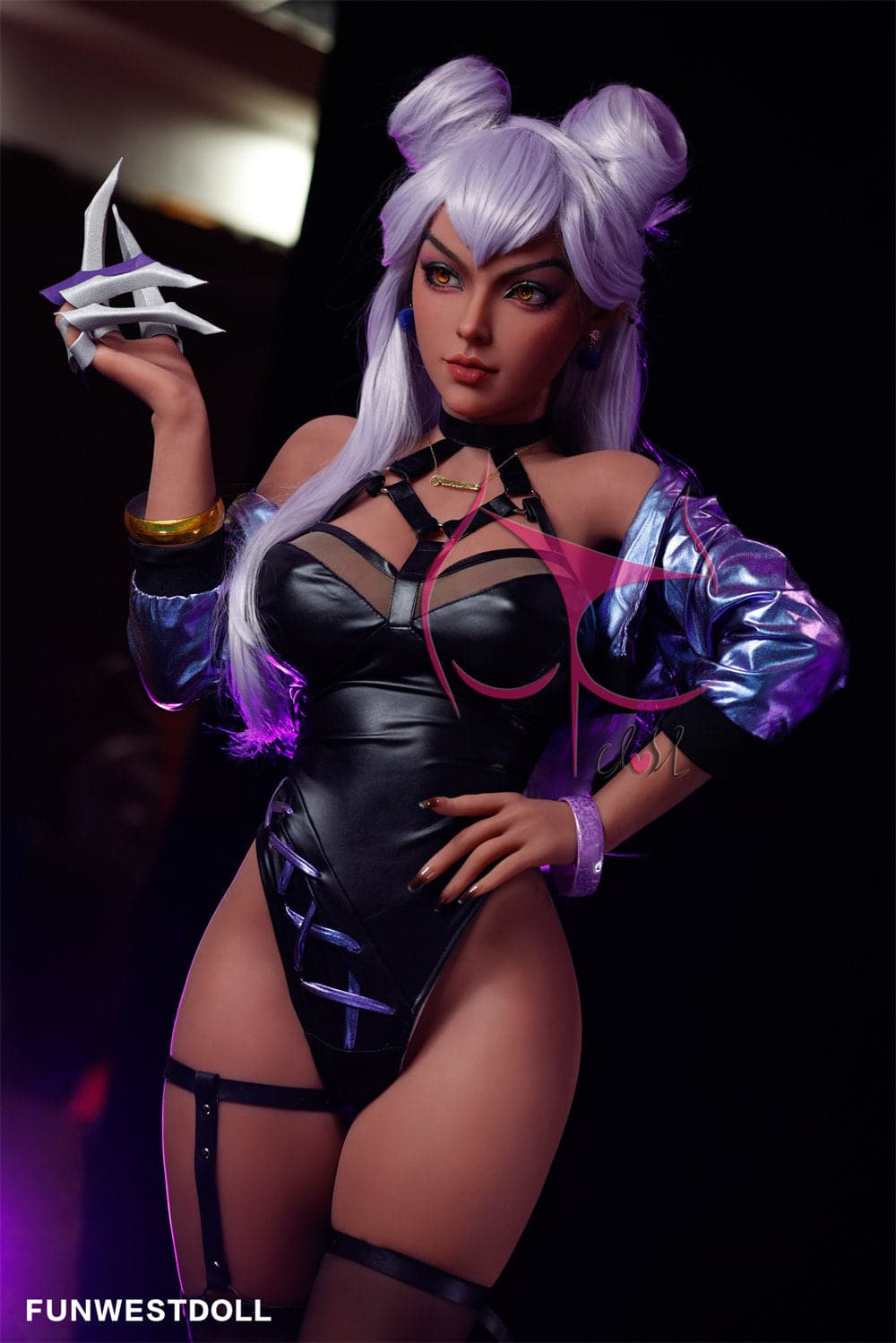 US In Stock - 155cm/5ft1 F-Cup League of Legends Agony’s Embrace Evelynn TPE Sex Doll FWD031 