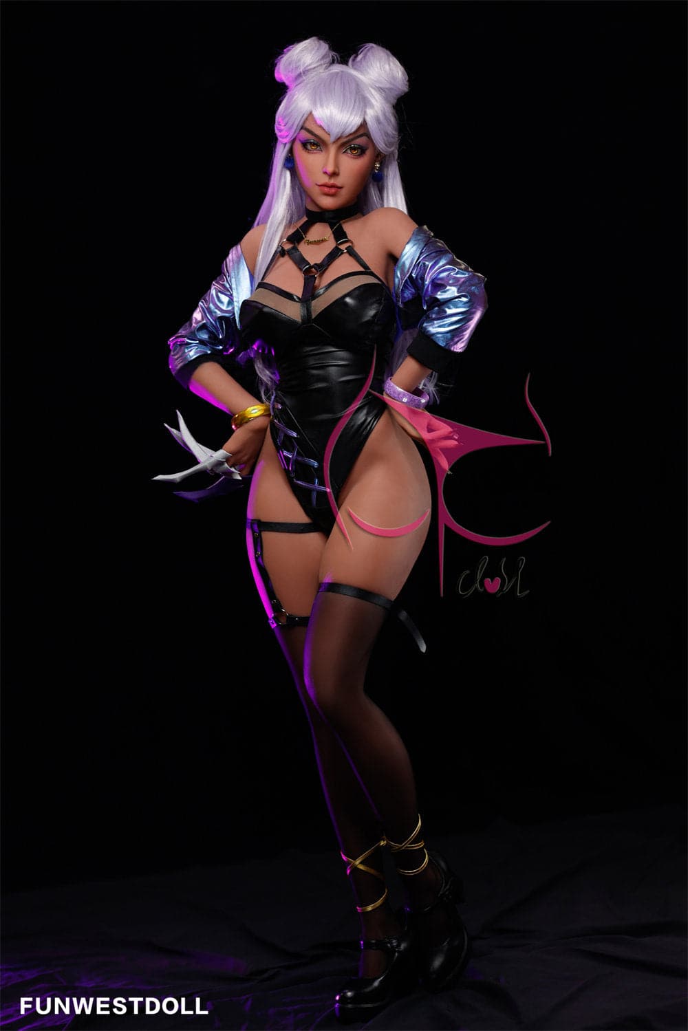 US In Stock - 155cm/5ft1 F-Cup League of Legends Agony’s Embrace Evelynn TPE Sex Doll FWD031 