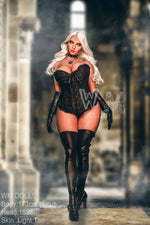 173cm/5ft8 H-Cup Blonde Big Booty BBW Sex Doll with 