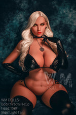 173cm/5ft8 H-Cup Blonde Big Booty BBW Sex Doll with 