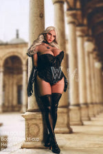 173cm/5ft8 H-Cup Blonde Big Booty BBW Sex Doll with 