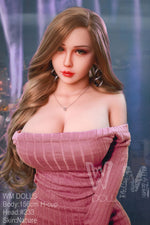 156cm/5ft1 H-Cup Thick Most Realistic Sex Doll with 