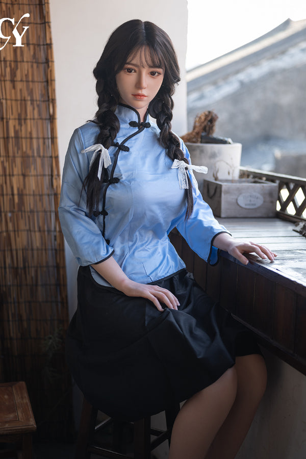 167cm/5ft6 D-Cup Silicone Head Asian Sex Doll - Wan Song - 我的商店