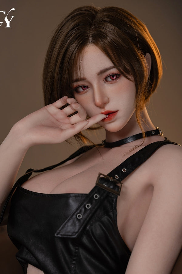 168cm/5ft6 F-Cup Silicone Head Sex Doll - Wan Short Hair - 我的商店