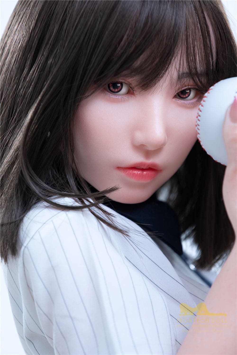 153cm/5ft F-Cup Big Breast Japanese Baseball Silicone Sex Doll - BestDollForYou